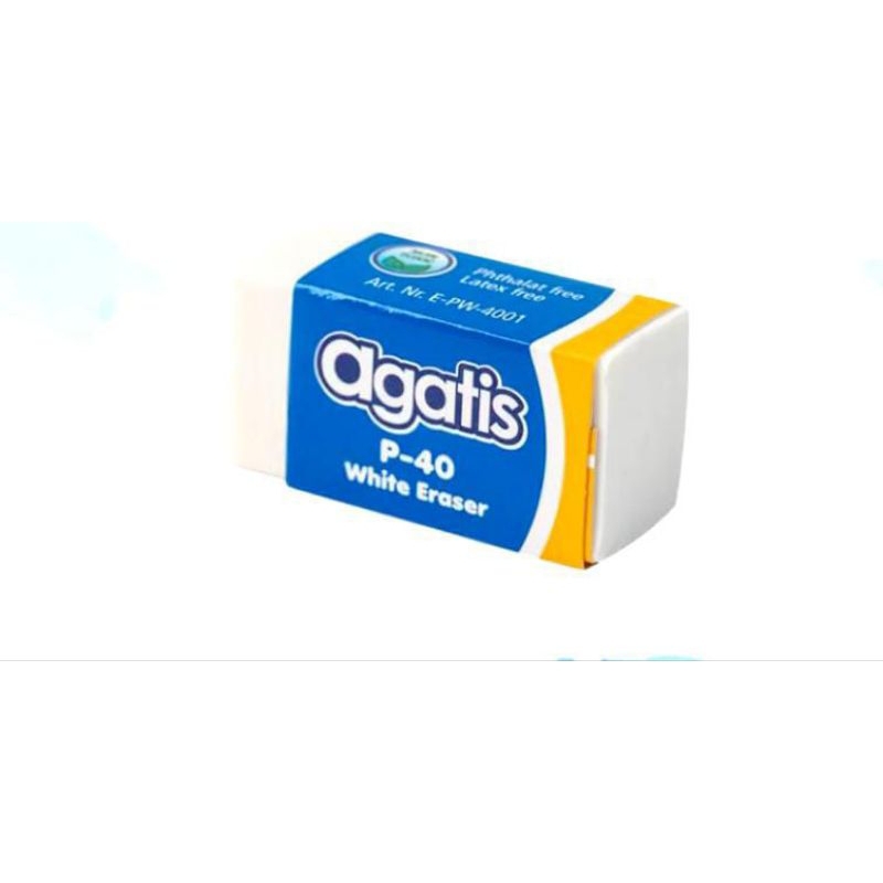 

Penghapus Agatis P-40 Putih Per Pack