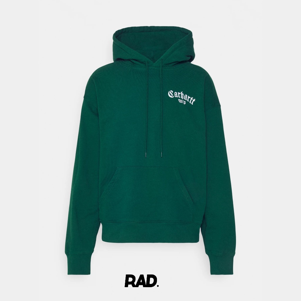 Carhartt WIP Onyx Hoodie Script Chervil White Original