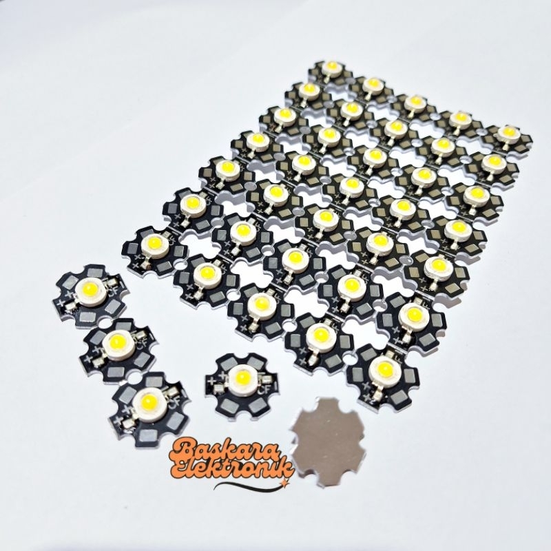 HPL 5 WATT 3V + HS / HIGH POWER LED KOMPLIT PENDINGIN