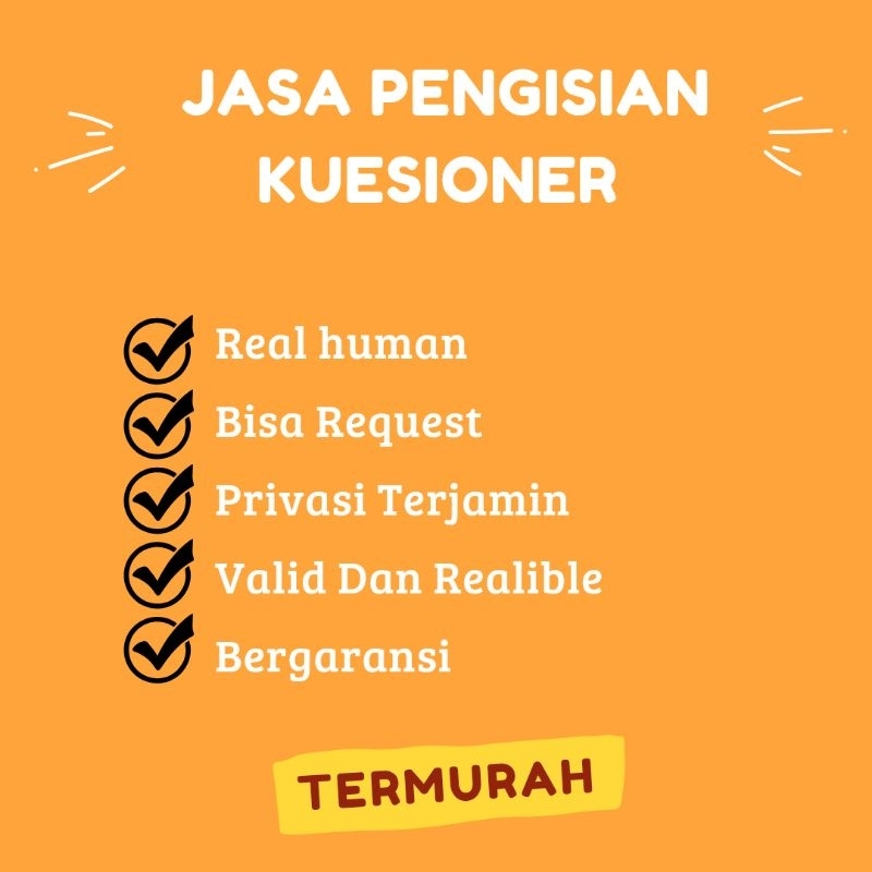 Jasa Pengisian Kuesioner Mahasiswa