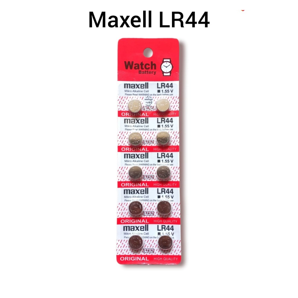 Baterai LR44 ( Jam / Kalkulator / Baterai Kancing/ Laser )