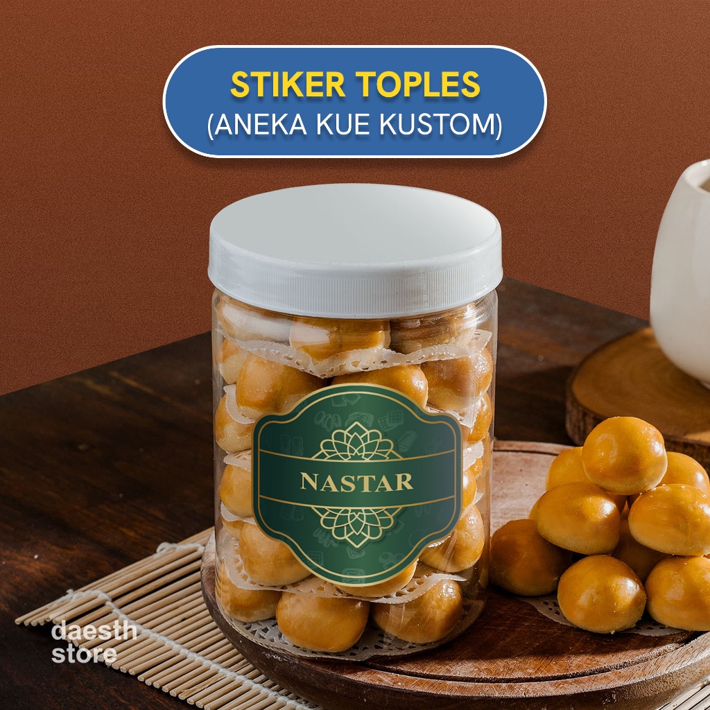 

Stiker Kue Lebaran Bulat / Persegi / Custom