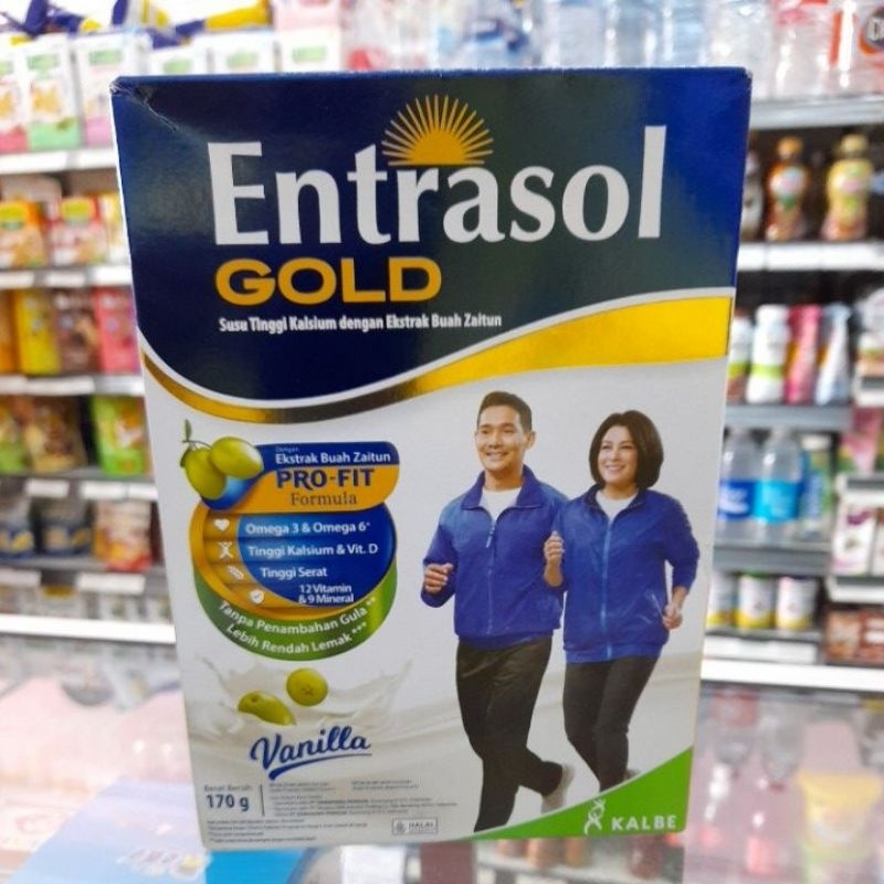 

Entrasol Gold 170g vanila