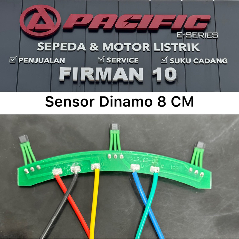 Sensor Dinamo Sepeda Listrik U-Winfly Panjang 8CM Dan jarak Antar Sensor 3,5CM.