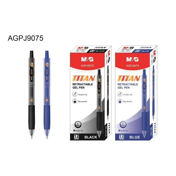 

TBMO M&G TITAN GELPEN 1.0 BLACK/BLUE - AGPJ9075