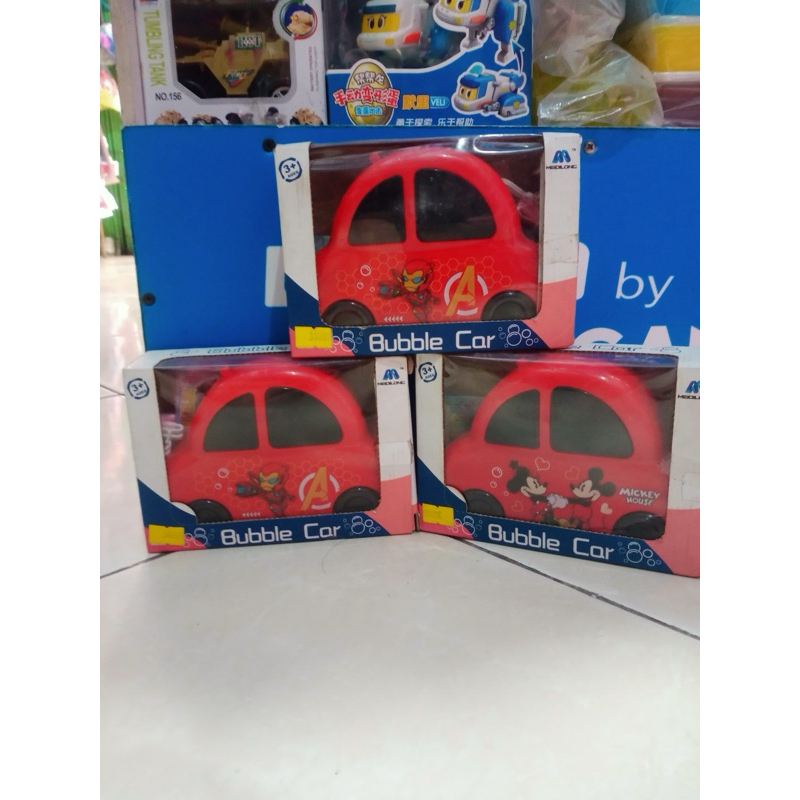 mainan bubble mobil batre