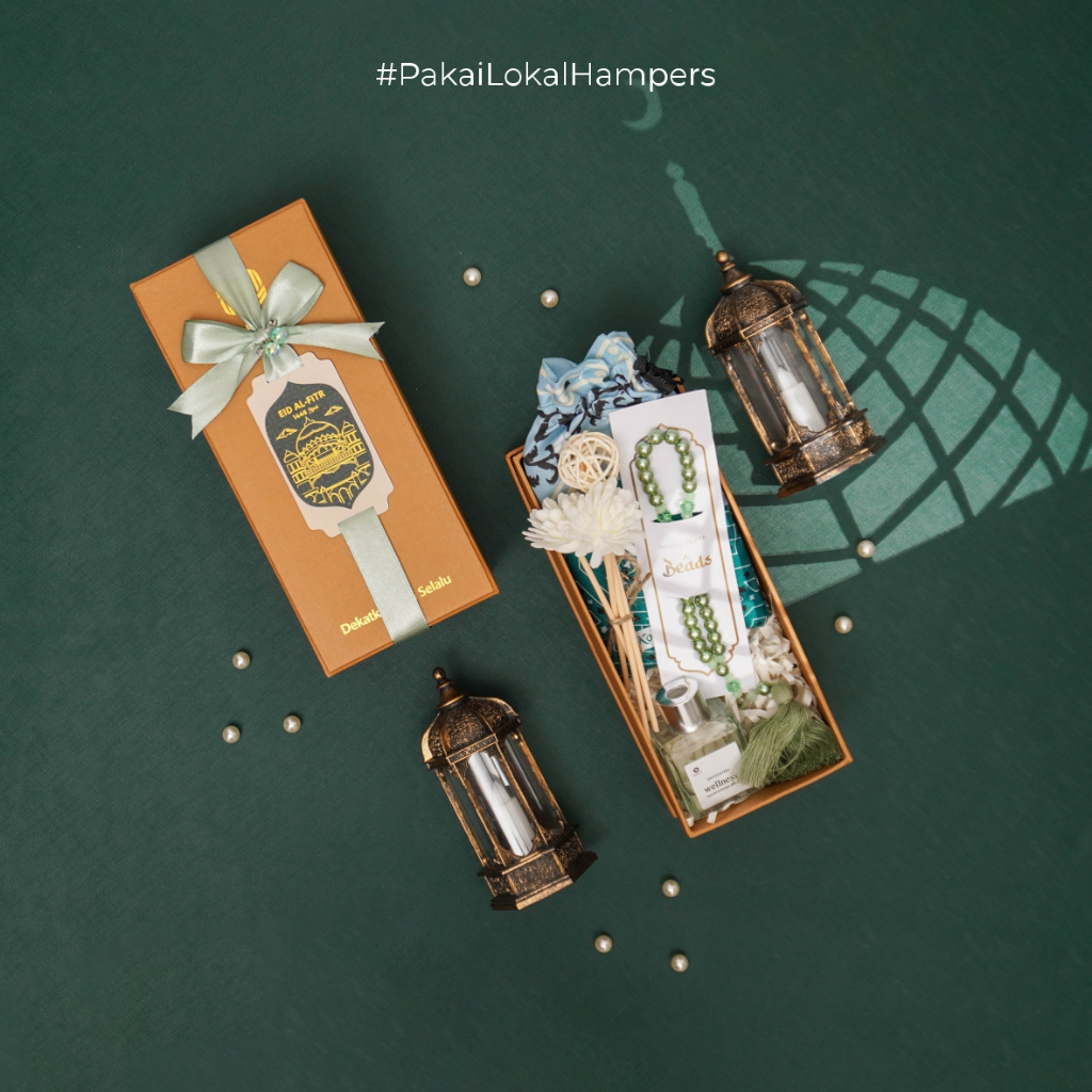 HAIKARL Dekayu - Hampers Sahirah In Box Hampers Raya Hampers Lebaran HAMPERS LEBARAN 2025