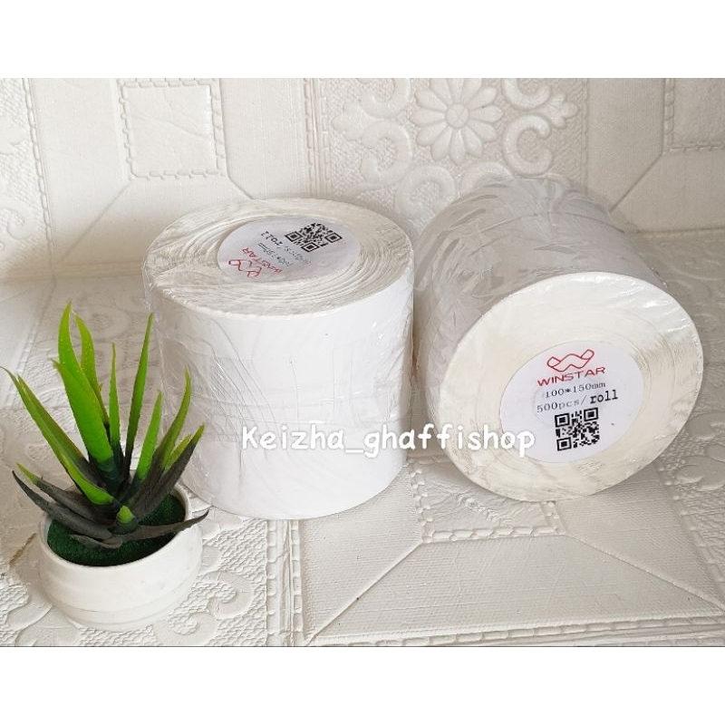 

Kertas Label thermal Winstar 100x150mm