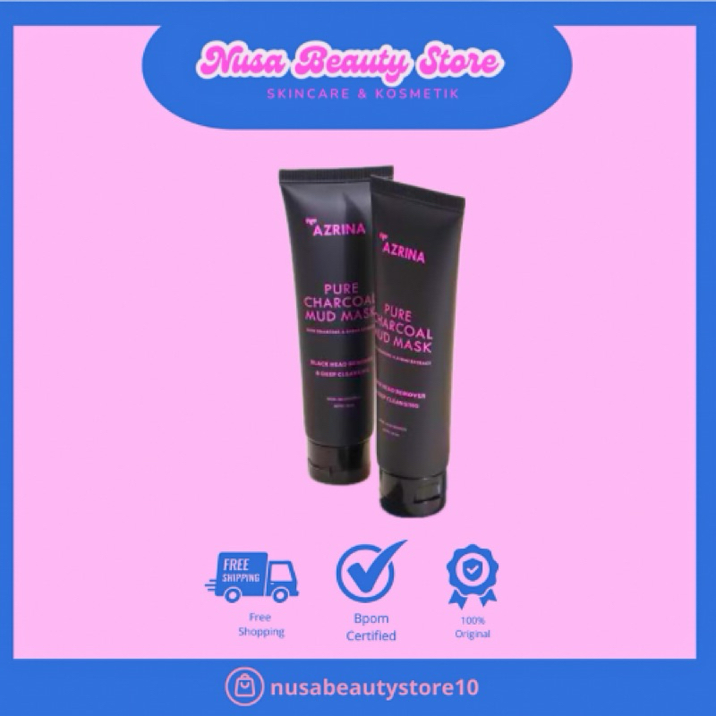 Azrina Pure Charcoal Mud Mask