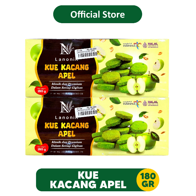 

Kue Kacang Apel 180gr | Oleh Oleh Khas Batu Malang - 361006