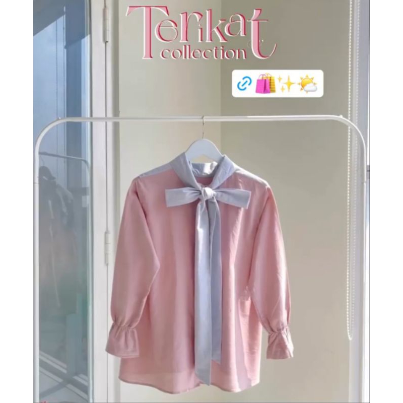 Preloved blouse/kemeja lozy hijab