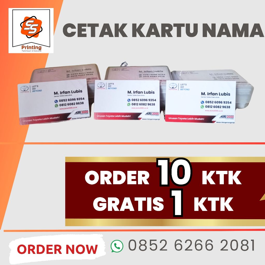 

Cetak Kartu Nama Murah Bahan Art Paper Free Desain