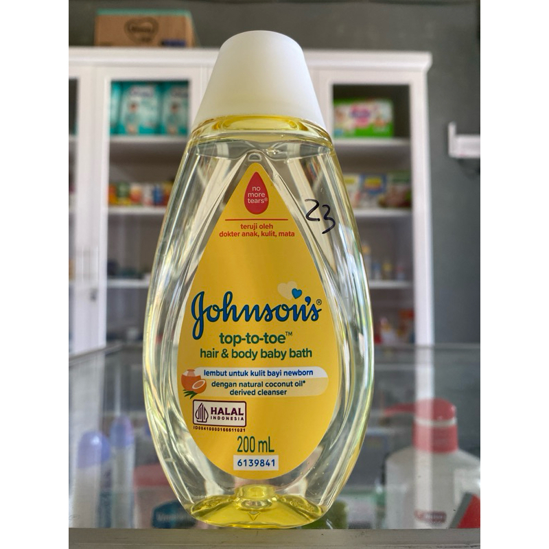 Johnson top to toe 200ml