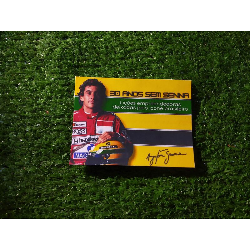 

stiker vinyl aryton senna
