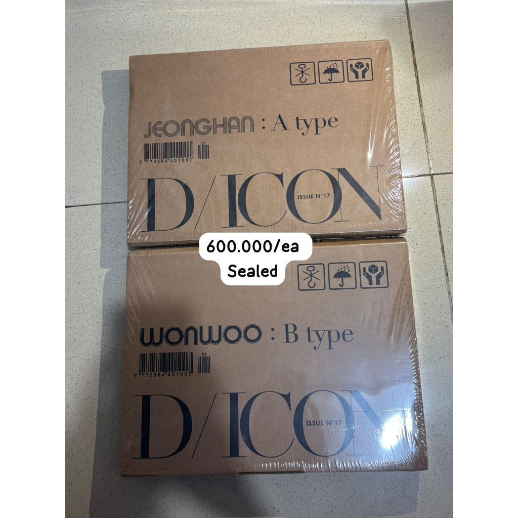 [MEANIE_LATTE|READY STOCK|BACA DESKRIPSI] SEVENTEEN WONWOO JEONGHAN DICON MAGAZINE PHOTOBOOK SET SEA