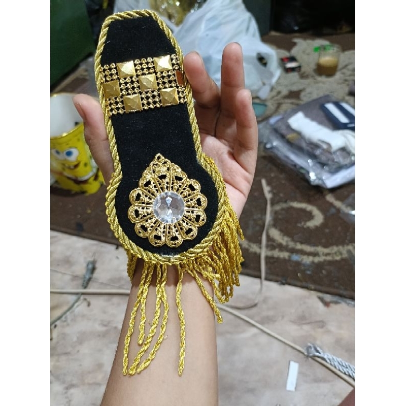 evolet baju pundak LKBB lomba paskibra