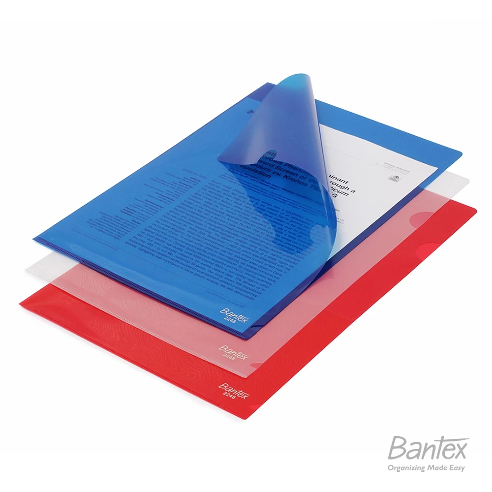 BANTEX Map L 2248 F4 / Map L Bening Folio/Map File Bening Warna/Clear Holder/Map Clear /Map Plastik