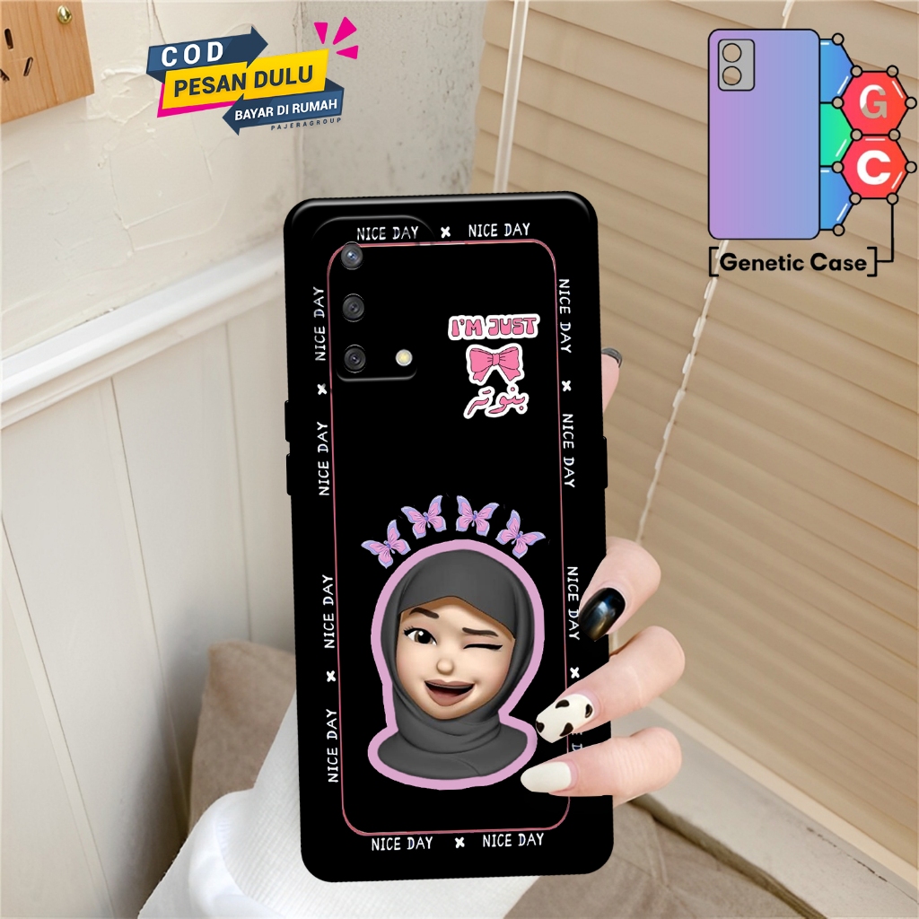 SOFTCASE KARAKTER CUTE FOR OPPO A95/A74 Custom Case Aesthetic Untuk tipe handphone oppo vivo realme 