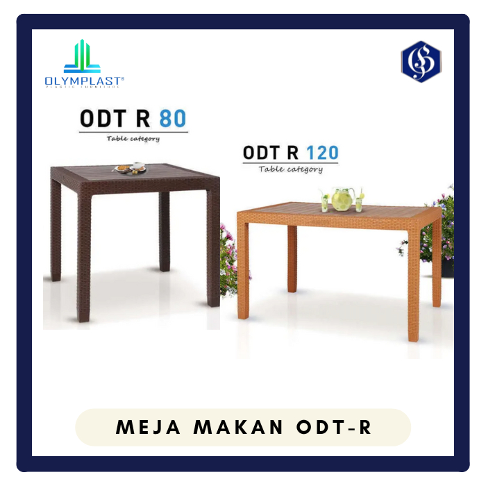 Meja Makan Minimalis Meja Makan Plastik Olymplast - ODT-R