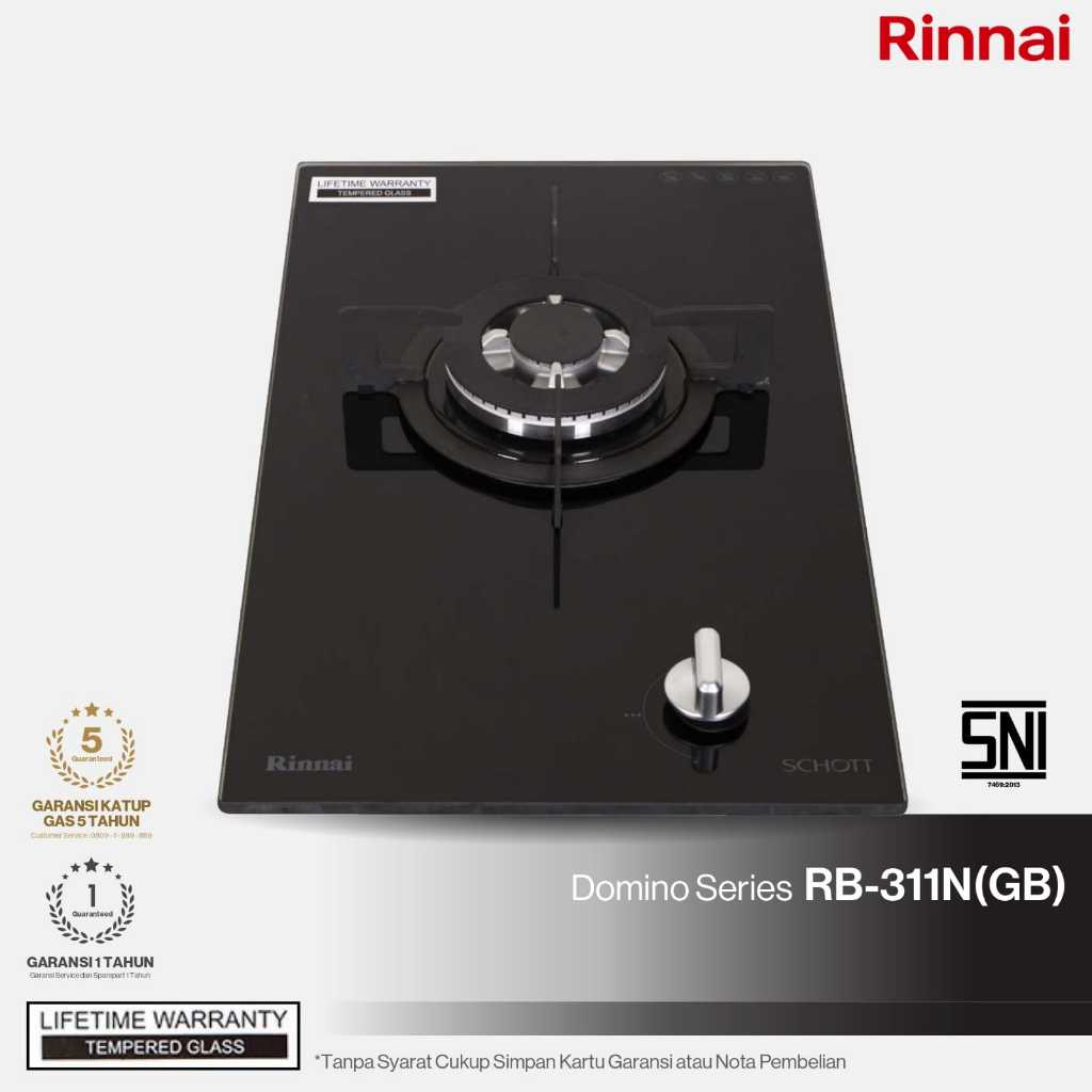 Kompor Tanam Rinnai 1 Tungku RB-311N GB