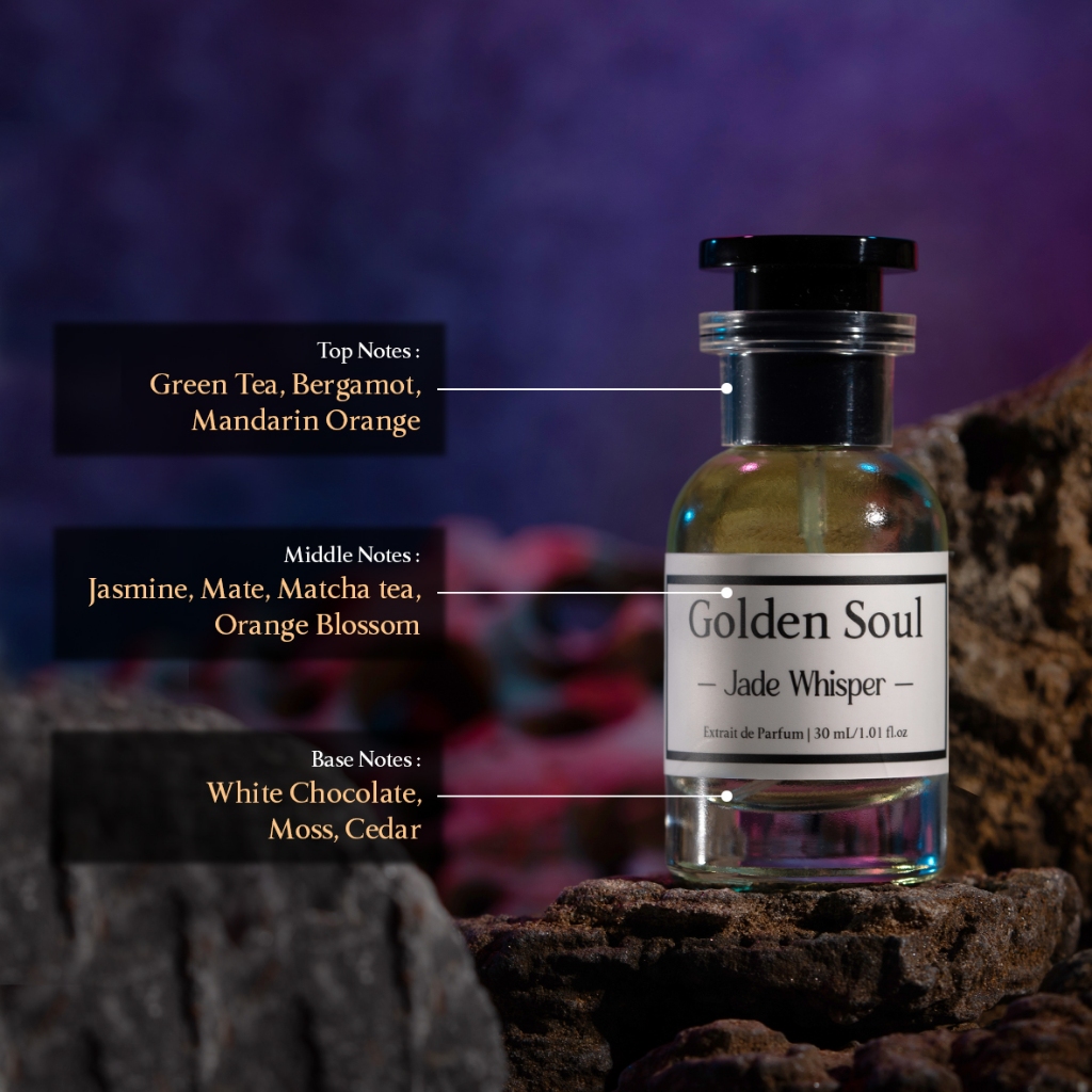 Golden Soul - Bundle Jade Whisper + 1 Parfum 30 mL - Extrait de Parfum - Unisex
