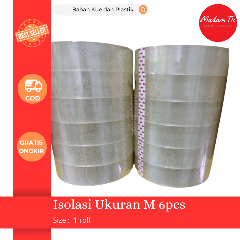 

Isolasi Ukuran M Isi 6pcs