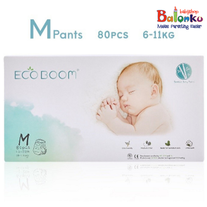 Eco Boom Bamboo Pants Diaper - Popok Celana Bayi Eco Friendly