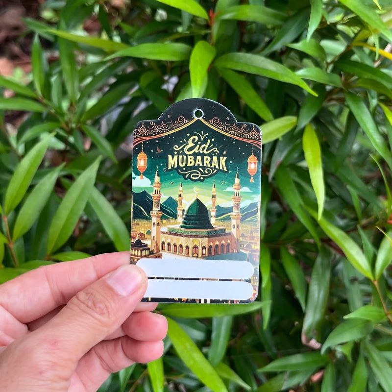 

Hang Tag Idul Fitri Size 5x8cm Kode IFTH 62