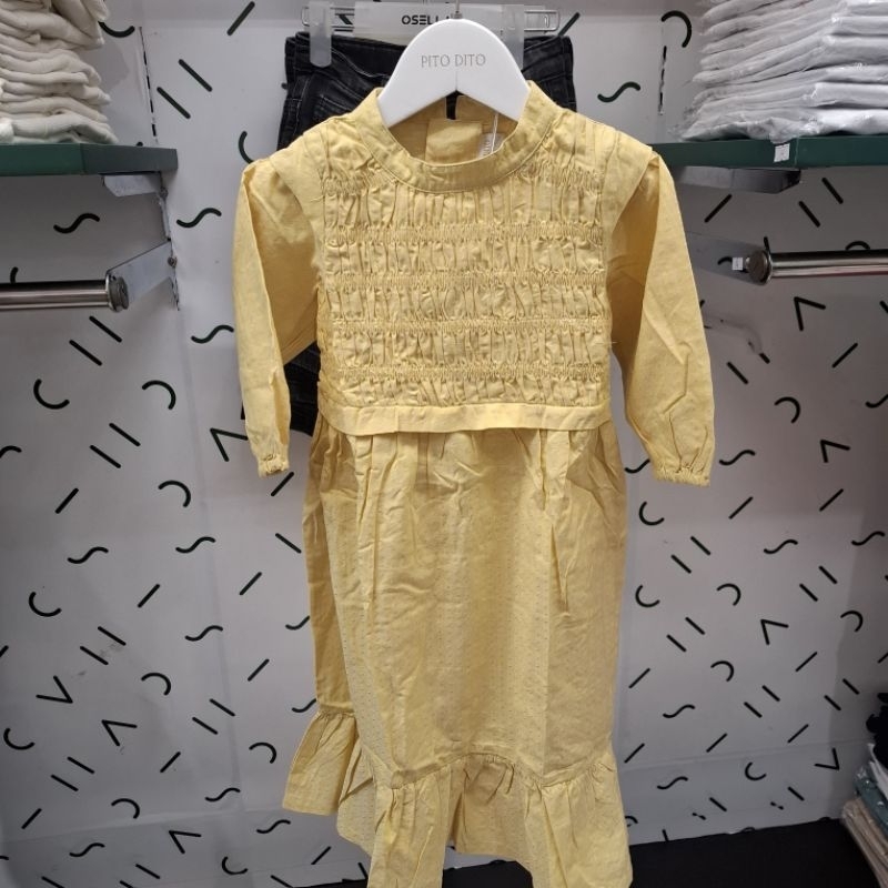 PITO DITO Baju Dress Anak Perempuan Original