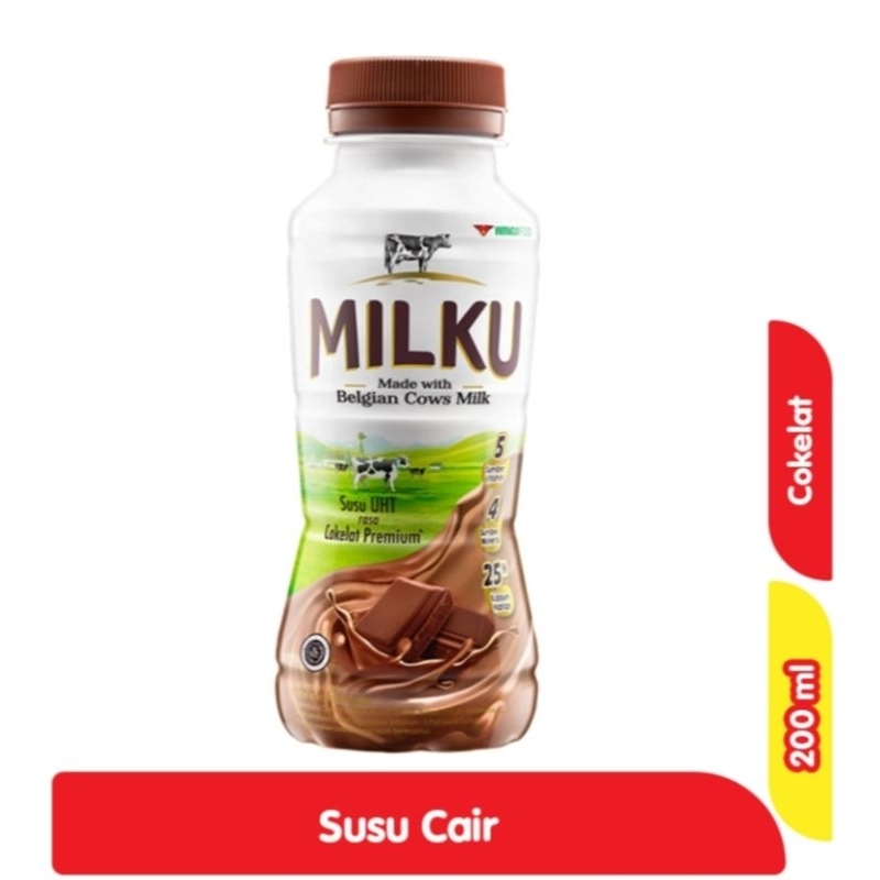 

Milku Susu Uht cair 200ml