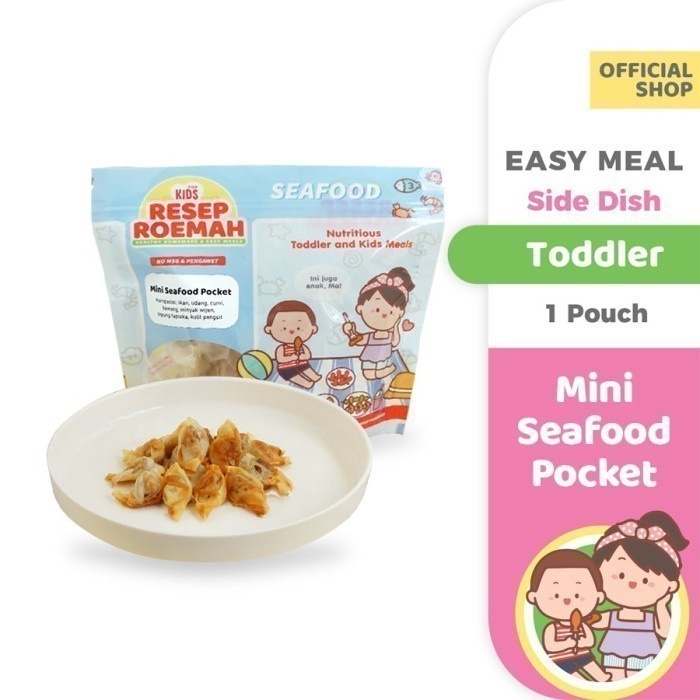 

Resep Roemah Mini Seafood Pocket / Frozen Food Balita Homemade /No MSG