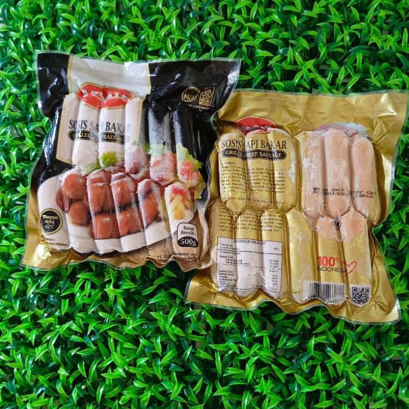 

Yona Sosis Sapi Bakar Mini Isi 12 - Berat 500 Gr