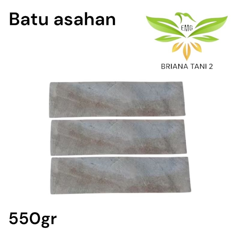 Batu Asah Asahan Pisau Tajam/Pengasah Pisau Halus Kasar Batu Asli Penajam Gunting Pisau Asahan Pisau