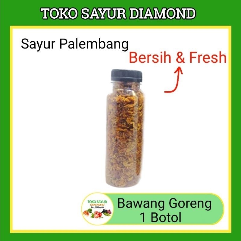 

Bawang Goreng Botol Enak Gurih Home Made - Palembang
