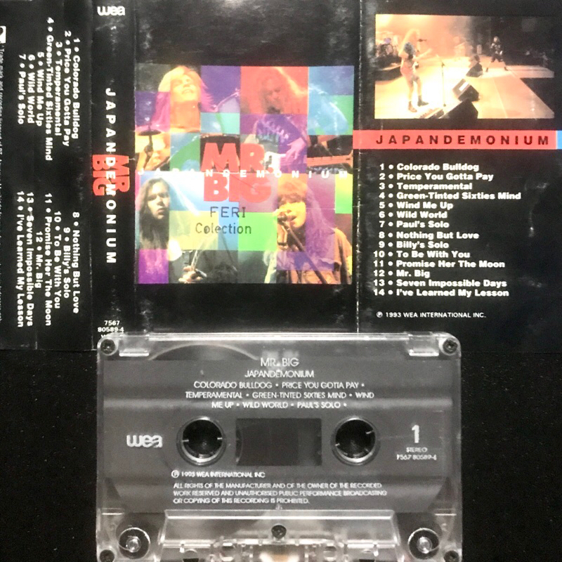 KASET PITA MR BIG JAPANDEMONIUM