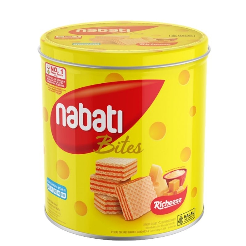 

NABATI WAFER KALENG 287G 1 DUS