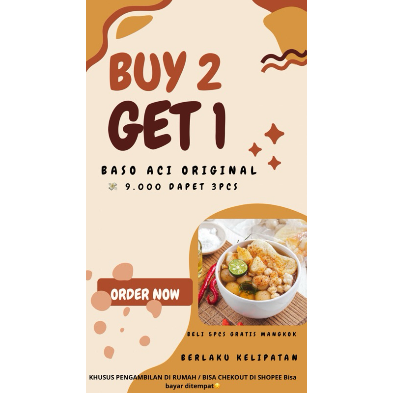 

PROMO‼️BASO ACI ORIGINAL BELI 2 get 1