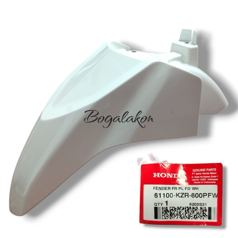 Spakbor slebor depan vario 125 bohlam kzr putih original ahm 61100kzr600pfw