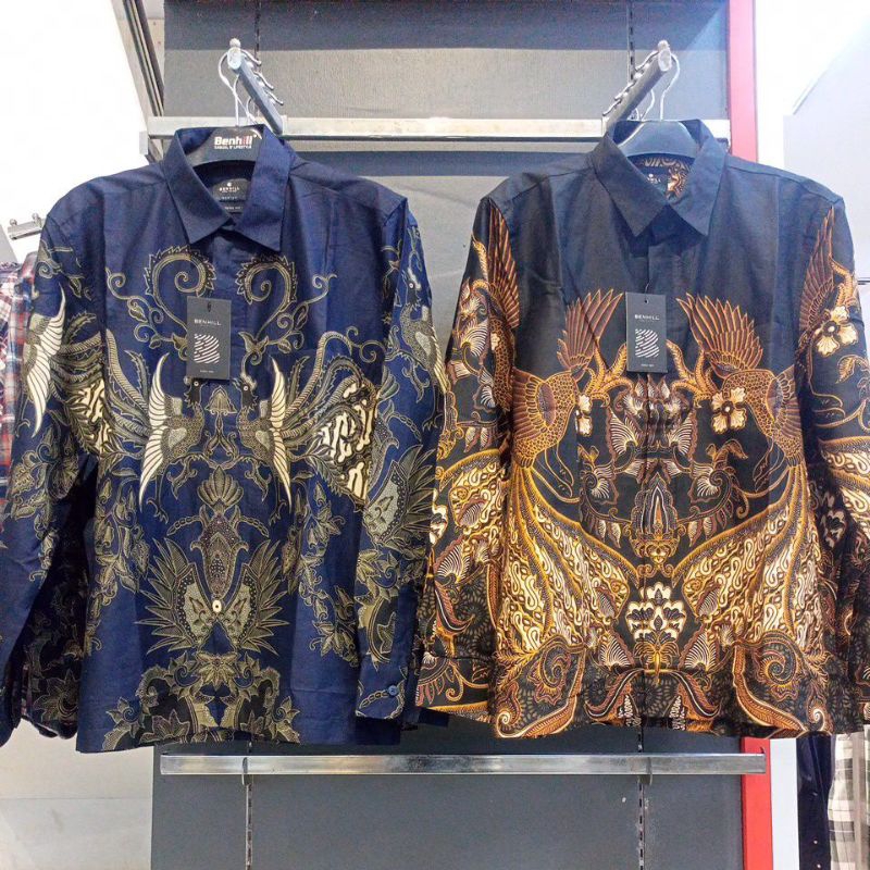 Kemeja Batik Lengan Panjang BENHILL