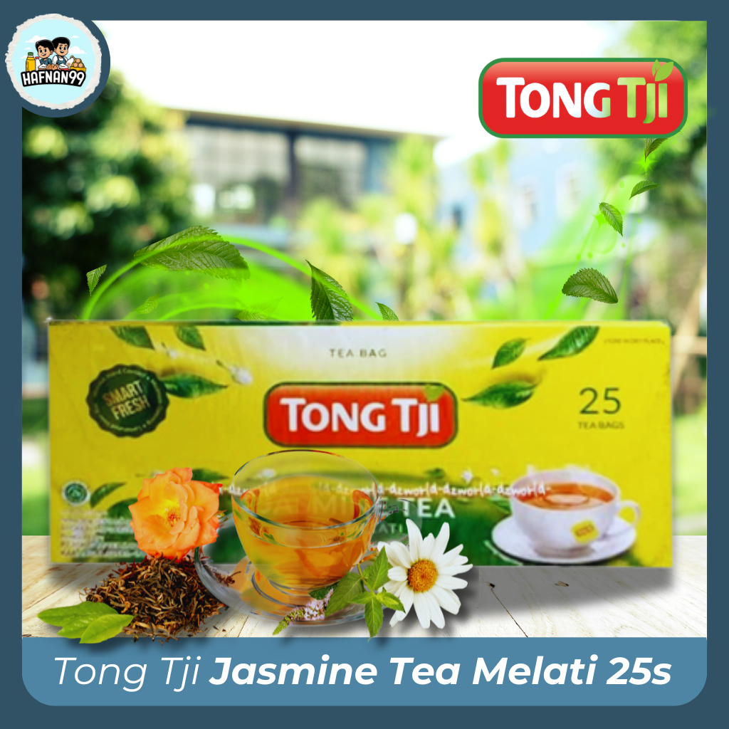 

Teh Celup Tong Tji / Jasmine Tea / Teh Melati 25s