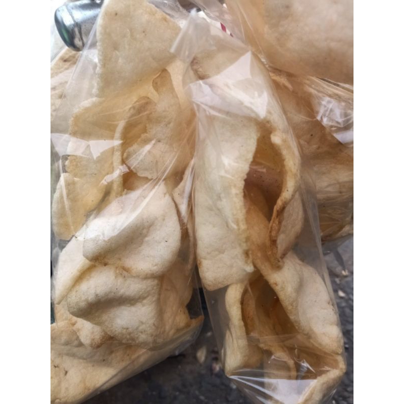 

Kerupuk jengkol putih 1 iket / 10 bungkus