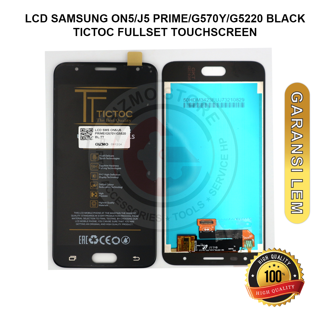 【ORIGINAL】LCD TOUCHSCREEN SAMSUNG ON5/J5 PRIME/G570Y/G5520 TICTOC