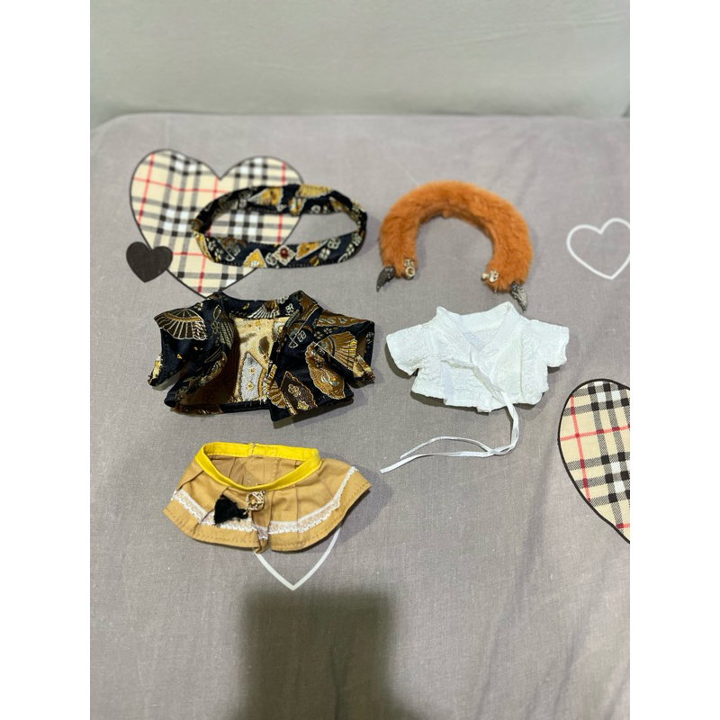 Baju Boneka / baju boneka genshin 20 cm