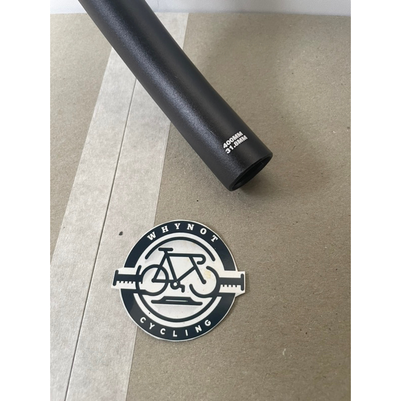 MN dropbar stang sepeda fixie roadbike ARDENTLY pipih alloy 31.8 oversize 38cm / 40cm /42 cm black