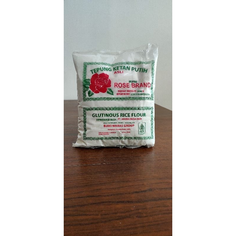 

Tepung ketan putih Rose Brand