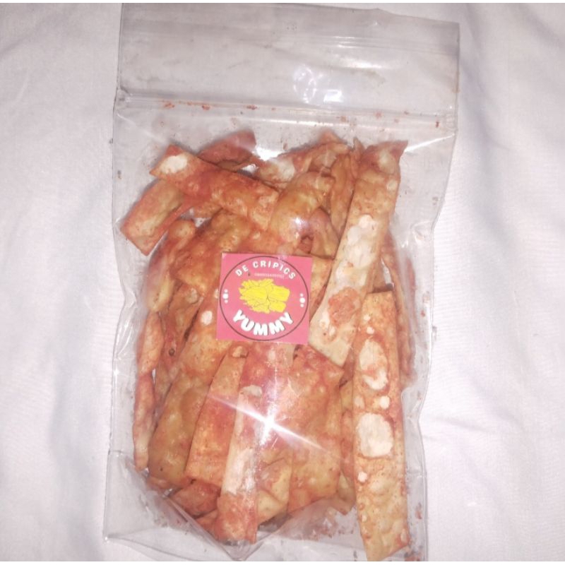 

Keripik Kulit Pangsit "Sobat Galak" Varian Pedas 100gr