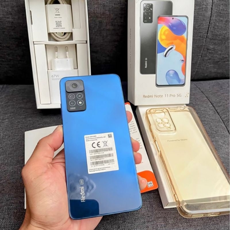 REDMI NOTE 11 PRO 5G 8/128 FULLSET SECOND ORI XIAOMI
