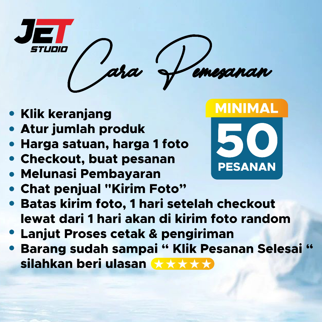 Cetak Polaroid Langsung Jadi Tanpa Pre-Order