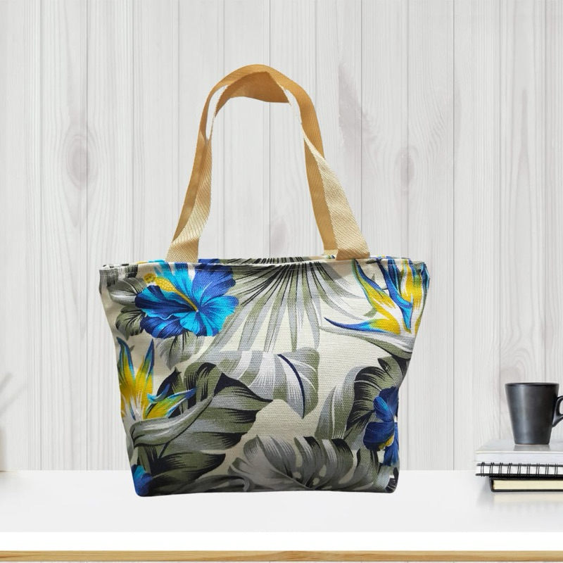 TAS KANVAS SERBAGUNA/TAS MAKEUP/TAS MUKENA