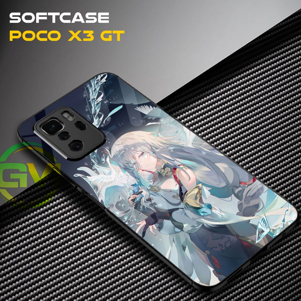 GM20 Softcase Kilau Xioami Poco X3 GT | Casing Kesing Mika Pelindung Hp Case Xiaomi X3GT plus Kilau 